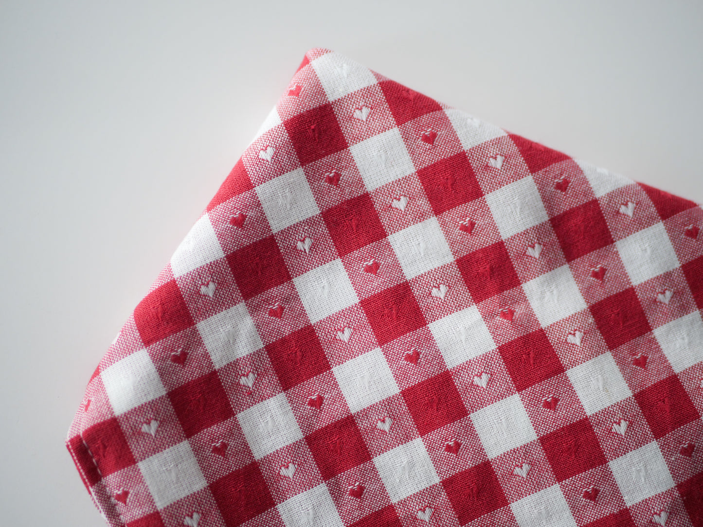 Valentines Plaid Bandana