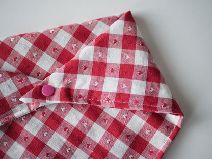 Valentines Plaid Bandana